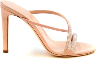 Giuseppe Zanotti Sandalen met hoge hak - Dames - Muiltjes - Roze - 37 EU - Schoenen