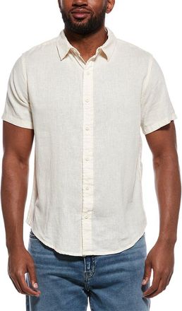 Onia Standard Linen-Blend Shirt