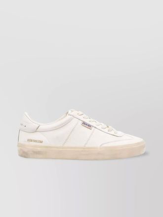 Golden Goose round toe distressed sneakers