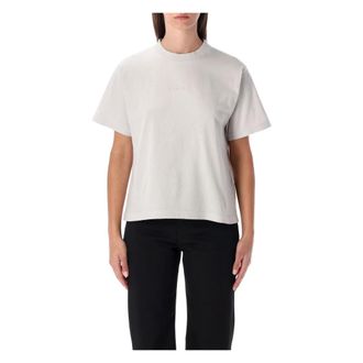 Balenciaga T-Shirts, female, Gray, XS, Back T-Shirt Medium Fit