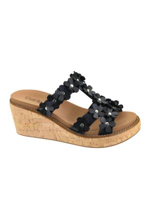 Corkys Footwear Womens Mic Drop Wedges In Black