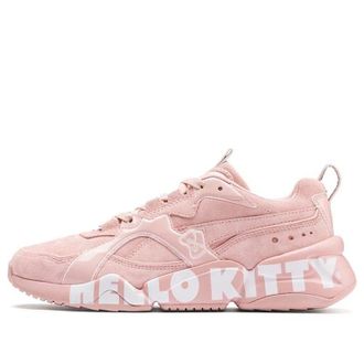 Puma (WMNS) PUMA Hello Kitty x Nova 2 Silver Pink White 372327-01