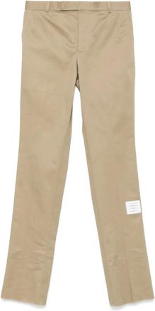 Thom Browne Chino in twill - Toni neutri