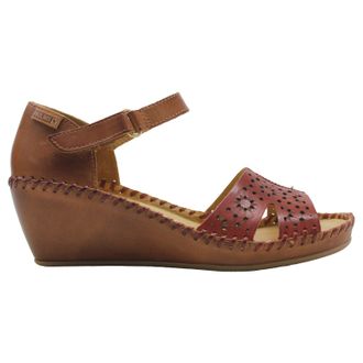 Pikolinos Margarita 943 Leather Womens Wedge Sole Sandals - Sandia - Size:UK 5-5.5