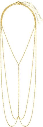 Sterling Forever 14K Gold Sloan Layered Body Chain