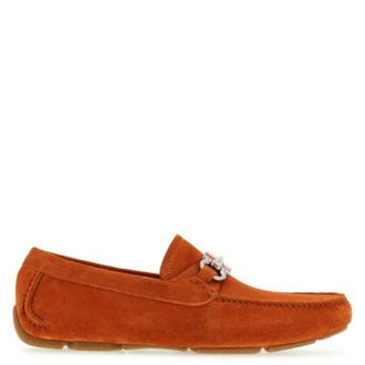 Ferragamo Parigi Gancini Driver Shoes, Size 9