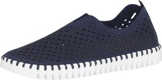 Ilse Jacobsen Womens Tulip 139 Slip-On Shoes In Dark Indigo