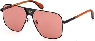adidas OR0091 02J Mens Sunglasses Black Size 60
