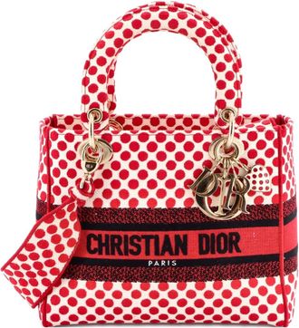 Dior DiorAmour Lady D-Lite Bag Printed Canvas Medium satchel - Veelkleurig