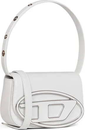 Diesel Womens Shoulder Bag 1dr White Wool Handbags Hand