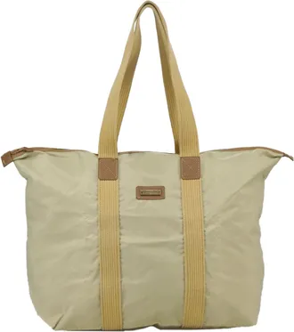 Dior Beige Synthetic Tote Bag (Pre-Owned)