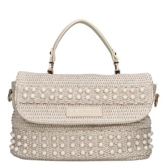 La Carrie Room - Dames - Handtassen - Beige - ONE Size - Leer - Tassen