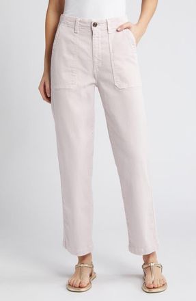 AG - Adriano Goldschmied Analeigh High Waist Jeans in Sulfur Sweet Orchid at Nordstrom, Size 27