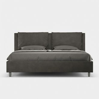 Les Tendances Cama Matrimonial Contenedor Moderno Antea 200x200 - Gris