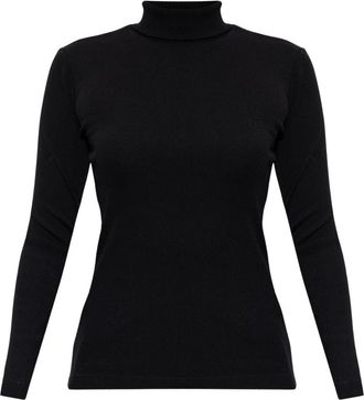 Max Mara Cono Wol Trui - Dames - Coltruien - Zwart - XS - Wol - Truien & Vesten