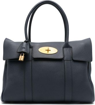 Mulberry Bayswater tote bag - women - Calf Leather - One Size - Blue