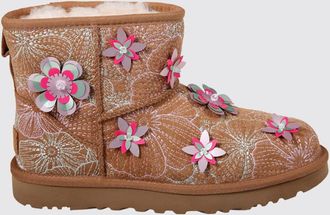 UGG Stivaletto Classic Mini Meadow Ugg in camoscio con ricami e fiori