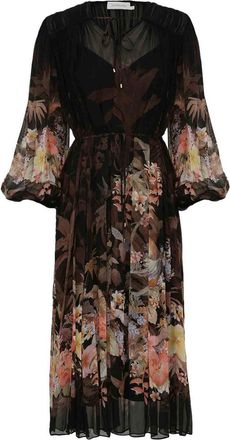 Zimmermann Illuminate Drawn Sheath Dress