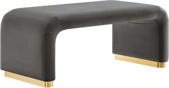 ModWay Koda Performance Velvet Waterfall Ottoman