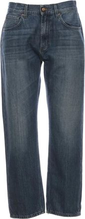Don the Fuller Straight Jeans - Dames - Regular Fit Jeans - Blauw - W29 - Katoen - Jeans