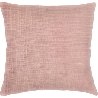 Anaya with Love So Soft Linen Pillow with Down Insert in Rose Pink at Nordstrom, Size 2Ft 0In X 2Ft 0In