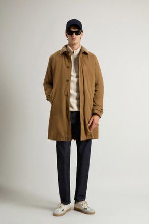 Woolrich uomo Cappotto 2 in 1 in Mountain Cloth Marrone Taglia XXL