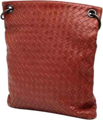 Bottega Veneta Borsa Pre-owned in Pelle Intrecciata - - Pre-owned - Donna - Rosso - ONE SIZE