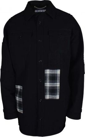 Off-white Heren, Mantels, Zwart, Maat: XS Wol