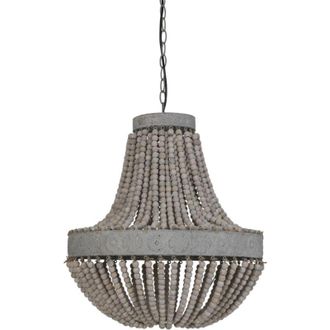 Light & Living Light & Living - L&aacute;mpara Colgante - Luna - Natural - Metal