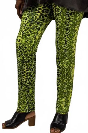 Calypso Ombre Print Pants In Leopard