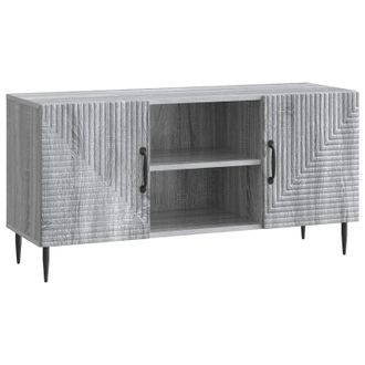 vidaXL Mueble De Tv Gris Sonoma 102 X 34,5 X 50 Cm Vidaxl