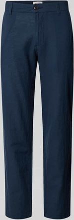 Jack & Jones Jack & Jones Tapered Fit Hose mit Eingrifftaschen Modell STACE in Marine, Gr&ouml;&szlig;e 27/30