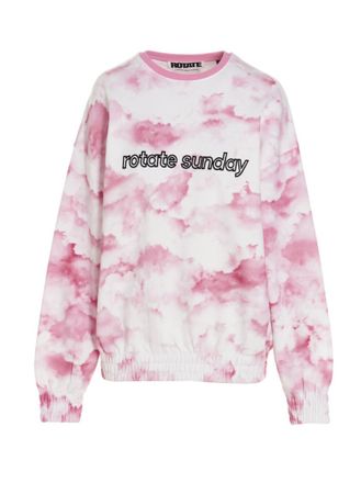 Rotate Pink Crew Neck Sweatshirt