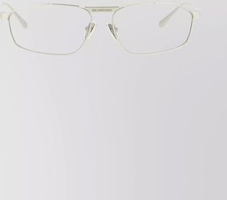 Balenciaga rectangular metal frame sunglasses model 3.0