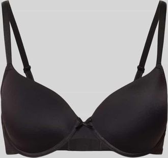 Lascana Gro&szlig;e Gr&ouml;&szlig;en B&uuml;gel-BH mit Spaghettitr&auml;gern Modell PERFECT BASICS in Black, Gr&ouml;&szlig;e 70A