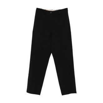 Alysi Straight Broeken - Dames - Straight fit broeken - Zwart - M - Broeken