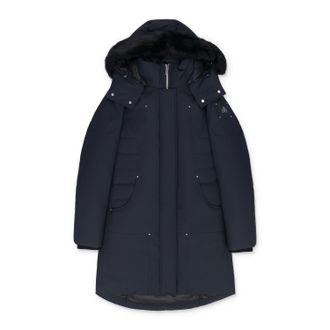 Moose Knuckles Navy/Black Shearling Cloud Shearling Parka