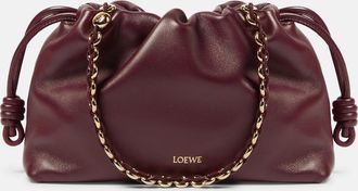 Loewe Flamenco leather clutch