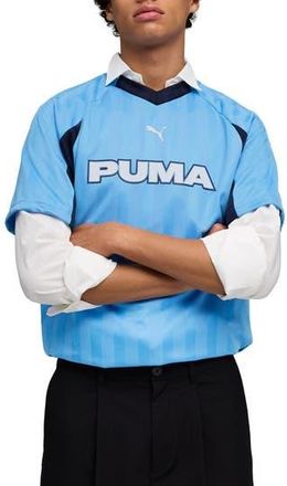 Puma Sport Football Jersey in Team Light Blue at Nordstrom Rack, Size Xx-Large