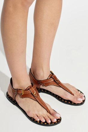 Isabel Marant Sandals Joonya, Womens, Brown