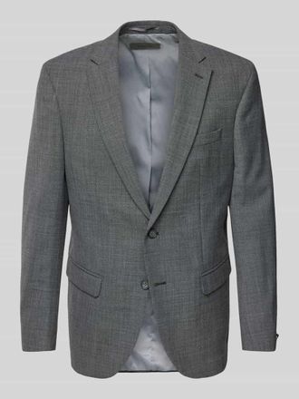 Pierre Cardin Sakko aus Schurwoll-Mix mit Reverskragen Modell Michel in Anthrazit, Gr&ouml;&szlig;e 27