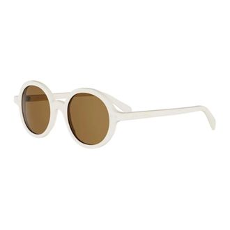 Celine Celine - Circle Zonnebril - unisex - Accessoires - Wit - Maat: 48 MM