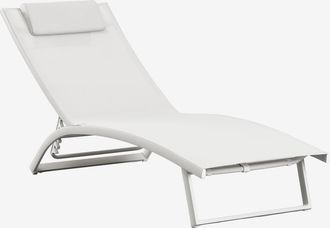 Sklum Sklum - Tumbona Reclinable En Aluminio Dulem