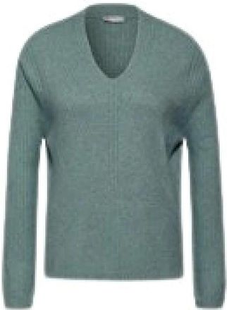 Street One Dames, Truien, Blauw, Maat: L Katoen