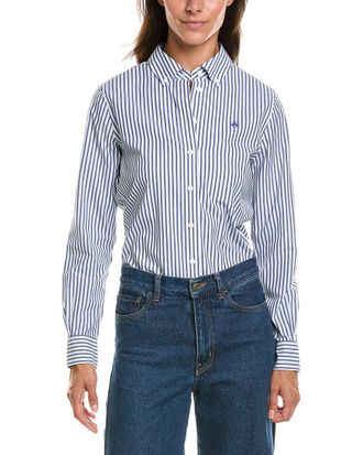 Brooks Brothers Bengal Stripe Essential Blouse