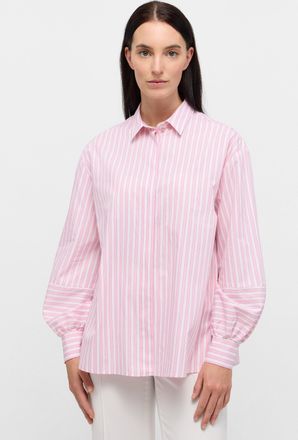 Eterna Hemdbluse ETERNA OVERSIZE FIT, Damen, Gr. 34, rosa, 97% Baumwolle, 2% Viskose, 1% Polyester, Blusen Hemdbluse