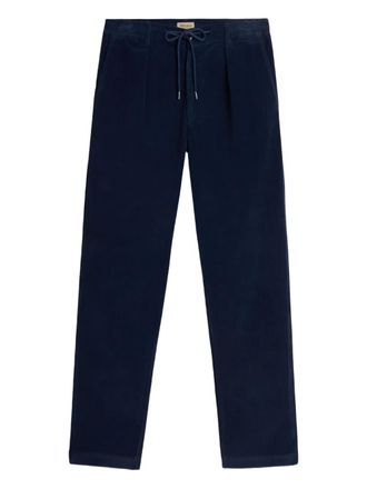 Woolrich pleated drawstring trousers - Blue