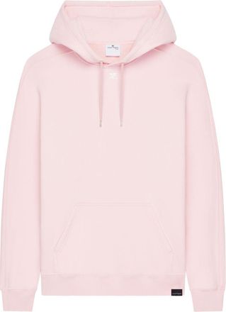 Courr&egrave;ges Light Pink Silk-Nylon Hoodie
