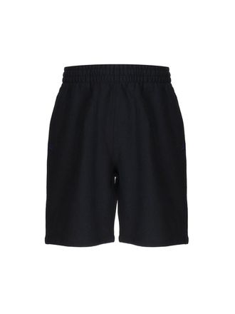 Burberry Logo Patch Straight-leg Shorts