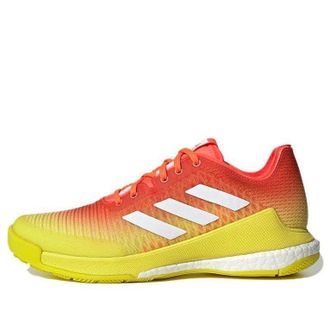 adidas (WMNS) adidas Crazyflight Solar Red Acid Yellow H04940